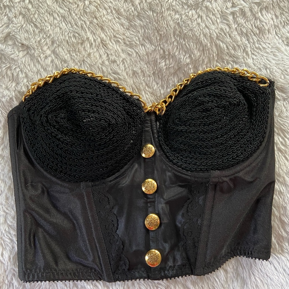 Bustier to wear under jacket